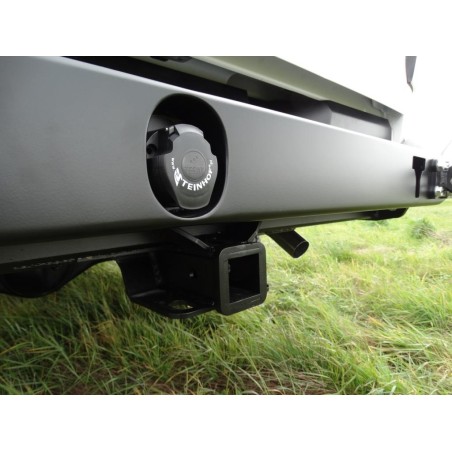 REAR BUMPER SHORT SIDES (WITH TOW BAR) TOYOTA HILUX REVO 16-19