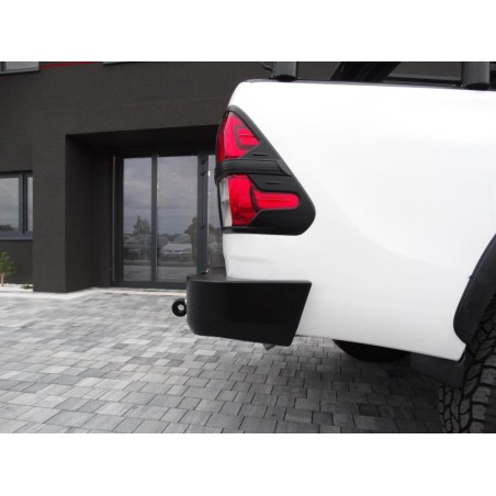 REAR BUMPER SHORT SIDES (WITH TOW BAR) TOYOTA HILUX REVO 16-19