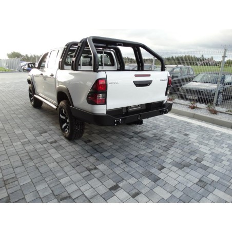 REAR BUMPER LONG SIDES (WITH TOW BAR) TOYOTA HILUX REVO 16-19