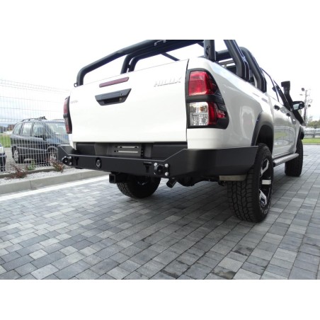 REAR BUMPER LONG SIDES (WITH TOW BAR) TOYOTA HILUX REVO 16-19