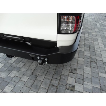 REAR BUMPER LONG SIDES (WITH TOW BAR) TOYOTA HILUX REVO 16-19