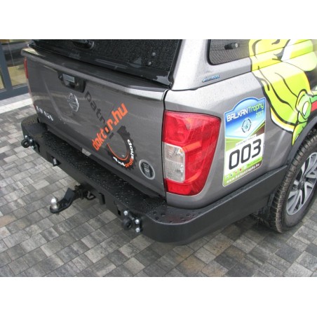 REAR BUMPER WITH TOW BAR LONG SIDES NISSAN NAVARA D23 2014-