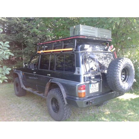 REAR BUMPER NISSAN PATROL Y60 WITHOUT BODYCUT