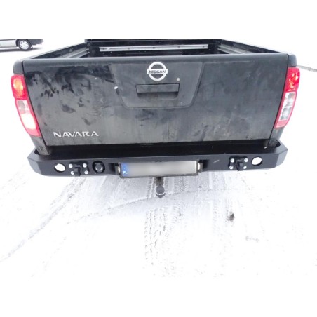 REAR BUMPER DOUBLECAB NAVARA D40 10-14