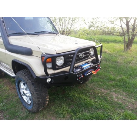 FRONT BUMPER TOYOTA LAND CRUISER HZJ71 99-07