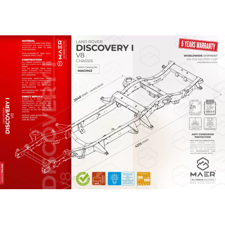 Land Rover Discovery I Chassis