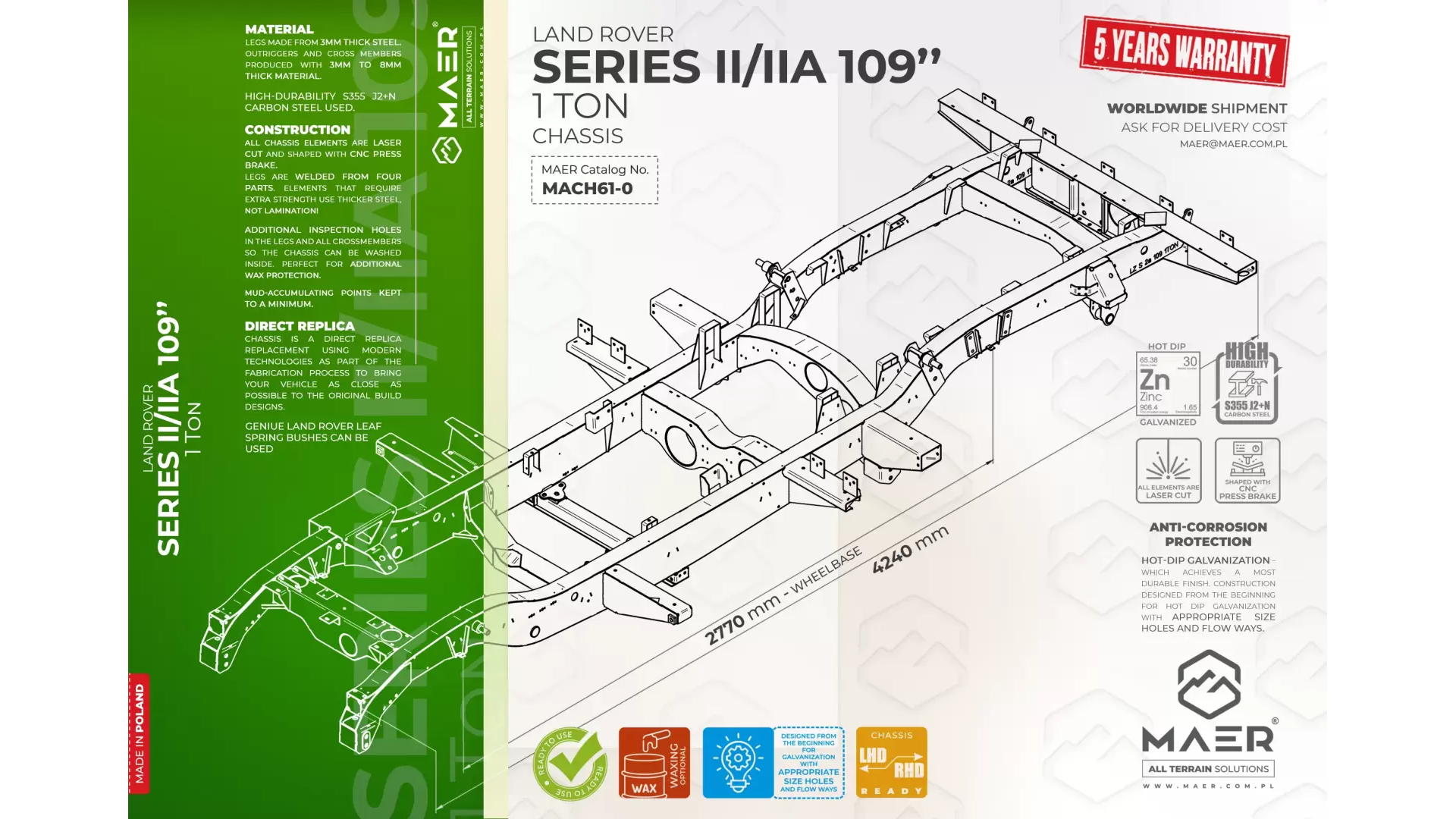 Land Rover Series II 109 1TON