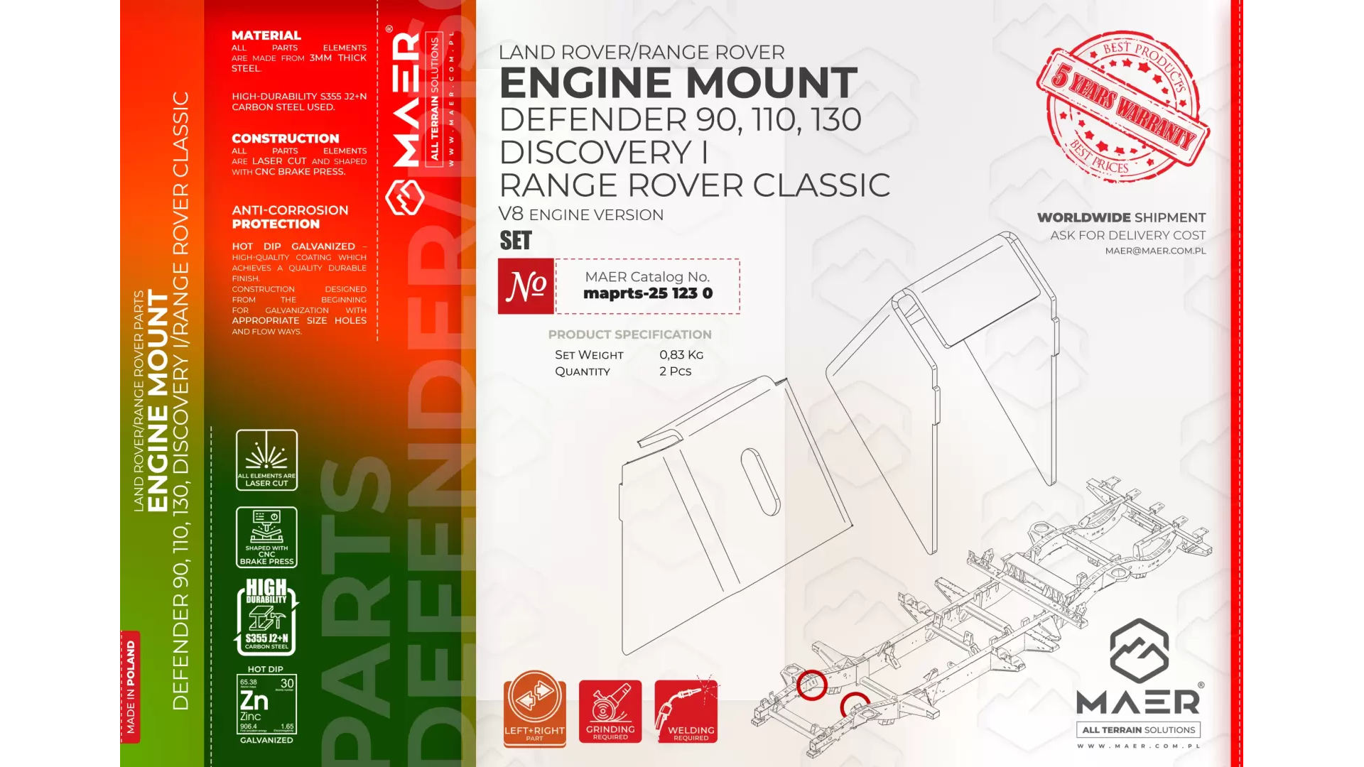 Engine Mount Land Rover...